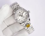 3A Factory ROLEX 904L Steel Imported Automatic Movement 28MM White Watch